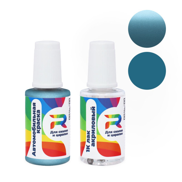 Подкраска для сколов и царапин авто Renault P-378 - Azul Orion (Базовая краска, Двухслойный металлик, Синий)