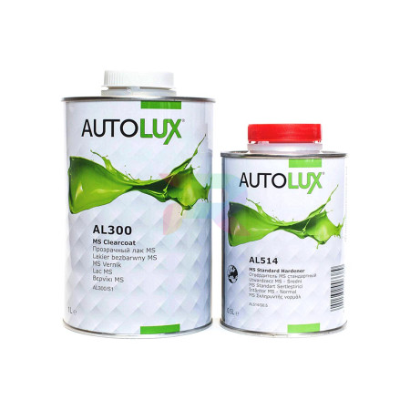 300_S1 AUTOLUX Прозрачный лак MS 1л.+0,5л.-02