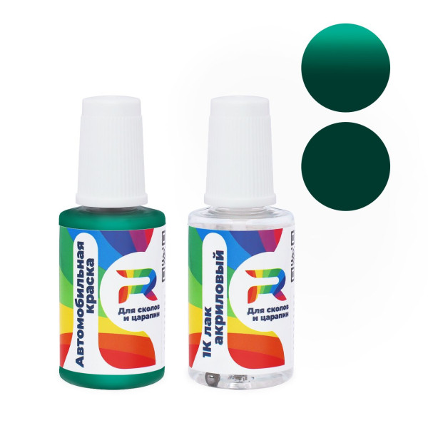 Подкраска для сколов и царапин авто Scania 1366602, 1700560 - Green (Базовая краска, Солид, Зеленый)