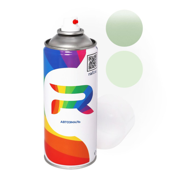 Автоэмаль аэрозольная Suzuki ZY7 - Pale Muscat (Базовая краска, Перламутровый трехслойный, Зеленый) баллон 520 мл.