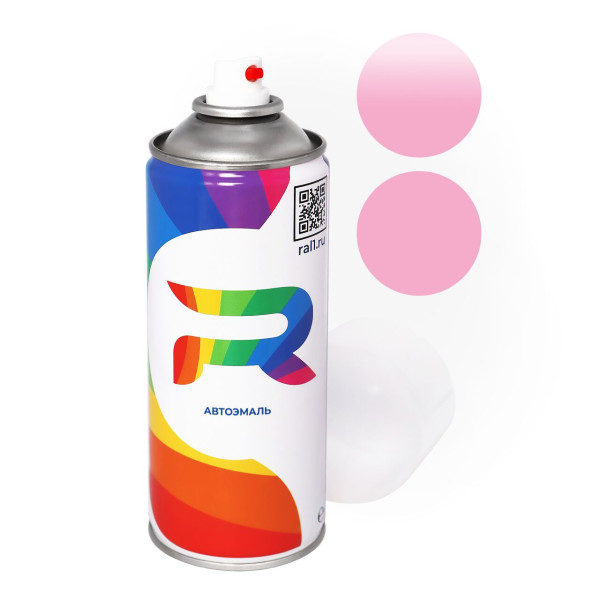 Автоэмаль аэрозольная Rover DME - Rose Pink (Базовая краска, Двухслойный, Фиолетово-красный) баллон 520 мл.