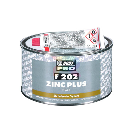 Body PRO Шпатлевка F202 ZINC PLUS для оцинкованных поверхностей 1,8кг.-07