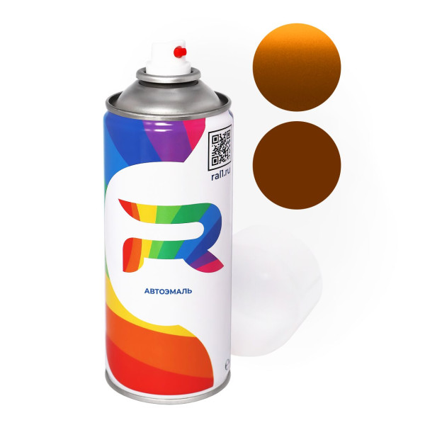 Автоэмаль аэрозольная Ford FJ5C, FJ5CWWA, HD, CG, PN4EB, TE, 5FJ5, UH - Tiger Eye (Базовая краска, Двухслойный металлик, Коричневый) баллон 520 мл.