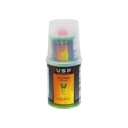 USP Грунт акриловый HS 2К 5+1 0,8л+0,16л бел ст_пл-03