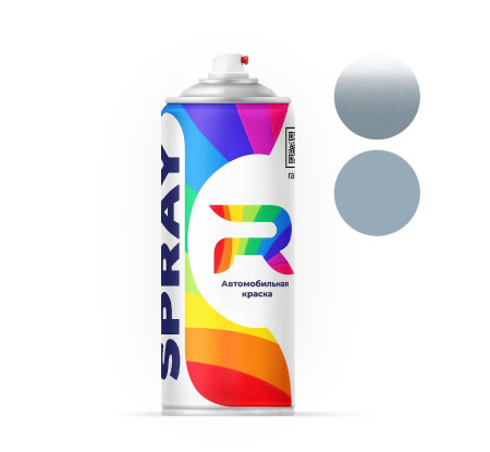 Автоэмаль аэрозольная Smart ECE, CC1L - Hellblau (Базовая краска, Двухслойный металлик, Серый) баллон 520 мл.