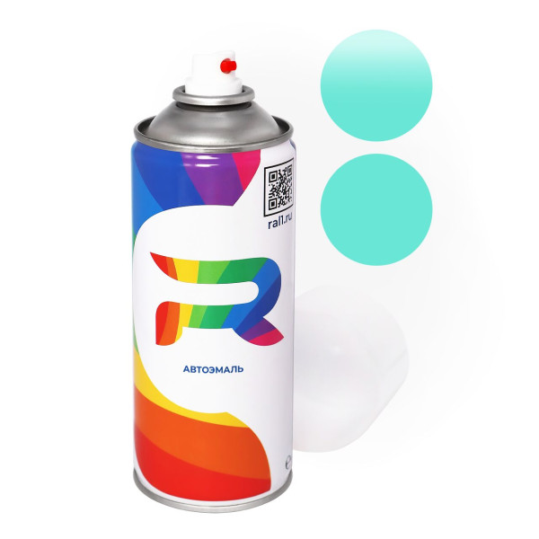 Автоэмаль аэрозольная Volkswagen LL5N, L5N - Blau (Акриловая краска, Солид, Сине-бирюзовый) баллон 520 мл.