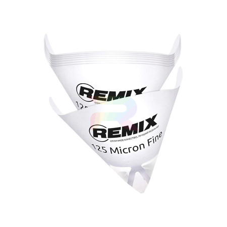 REMIX Фильтр бумажный (воронка) 125 микрон, 50 штук