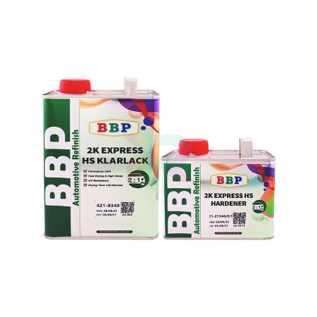 Быстросохнущий автомобильный лак BBP BIG BEN 2K Express HS Klarlack Quick Clear 1