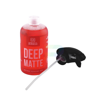 Chemical Russian Deep Matte - матовое чернение шин (CR748) с распылителем 500 мл,