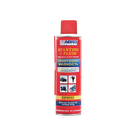 ABRO MASTERS Стартовая жидкость (SF-650-220-AM-RW) 220 мл.-03