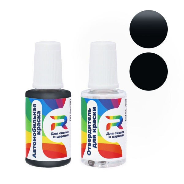 Подкраска для сколов и царапин авто Nissan K01-N1 - Black (Акриловая краска, Двухслойный, Черный)
