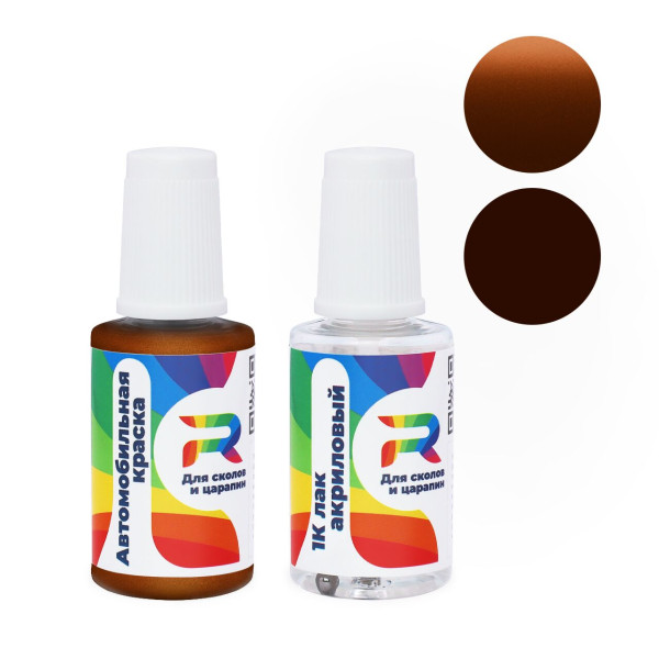 Подкраска для сколов и царапин авто Peugeot M0EF, EEF - Brun de Tanna (Базовая краска, Двухслойный металлик, Коричневый)