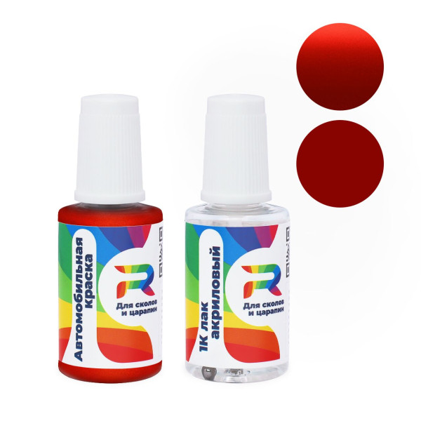 Подкраска для сколов и царапин авто DAF 1364375-1199, 1364375-1199-AA-F, F9965, 1199 - Kuurne Rood (Базовая краска, Двухслойный металлик, Красный)