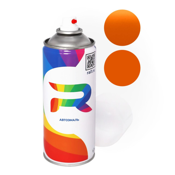 Автоэмаль аэрозольная Aston Martin P5042ACE, HW5042BE, HW5042CE, P5042, 5042, P5042ABE - Montana Orange (Базовая краска, Перламутровый трехслойный, Оранжевый) баллон 520 мл.