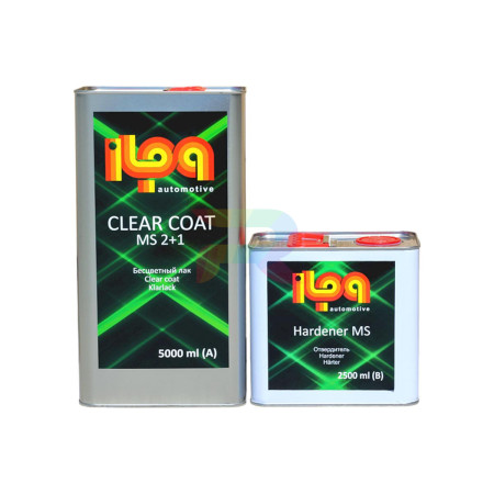 ILPA Лак акриловый MS 5 л. + 2,5 л.-03
