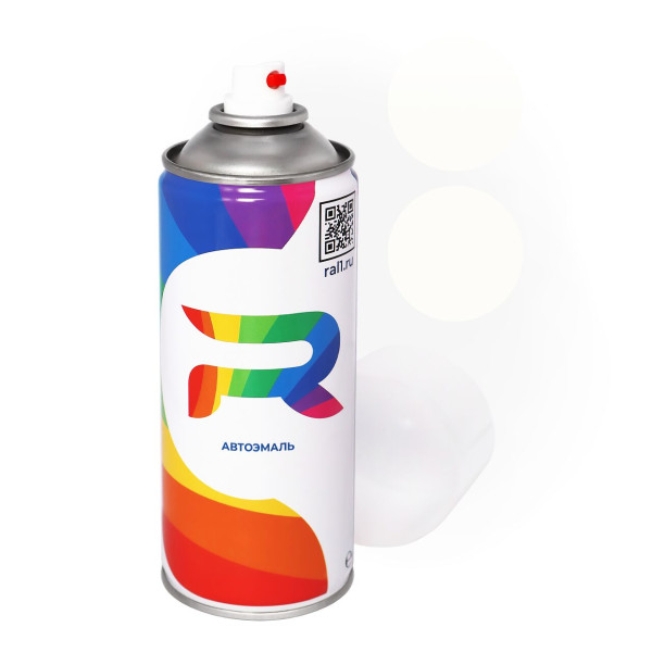 Автоэмаль аэрозольная Peugeot W05, EKS, 1893 - Clear White (Акриловая краска, Двухслойный, Белый) баллон 520 мл.