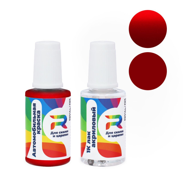 Подкраска для сколов и царапин авто Scania FLIT9029 - Rosso Scarlato (Базовая краска, Трехслойный металлик, Красный)