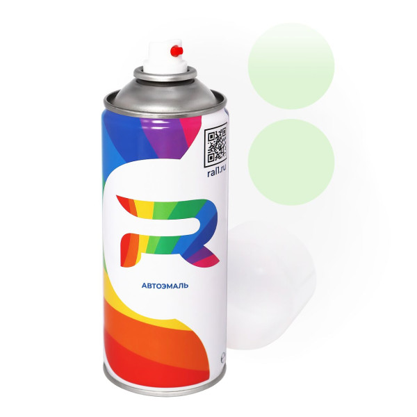 Автоэмаль аэрозольная Ford PSTRC, DES - Pastel Green (Акриловая краска, Солид, Зеленый) баллон 520 мл.