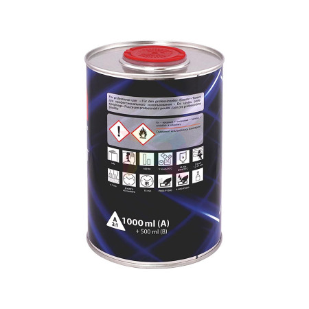 Лак акриловый прозрачный ILPA HS 2+1 Clear Coat 1 л. с отвердителем 0,5 л. 4